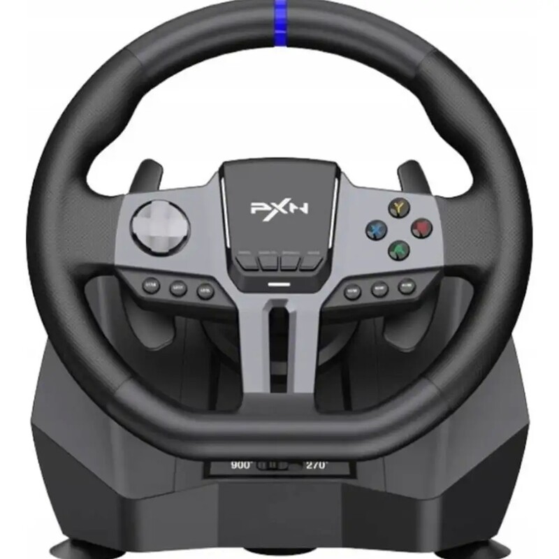 Кермо і педалі, коробка передач PXN V9 GEN2 Black (PXN-V9GEN2)