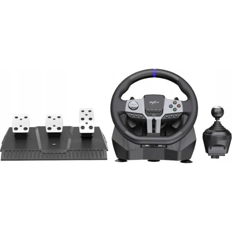 Кермо і педалі, коробка передач PXN V9 GEN2 Black (PXN-V9GEN2)