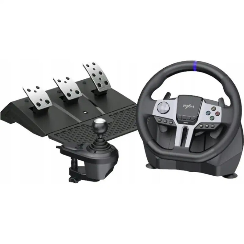Кермо і педалі, коробка передач PXN V9 GEN2 Black (PXN-V9GEN2)