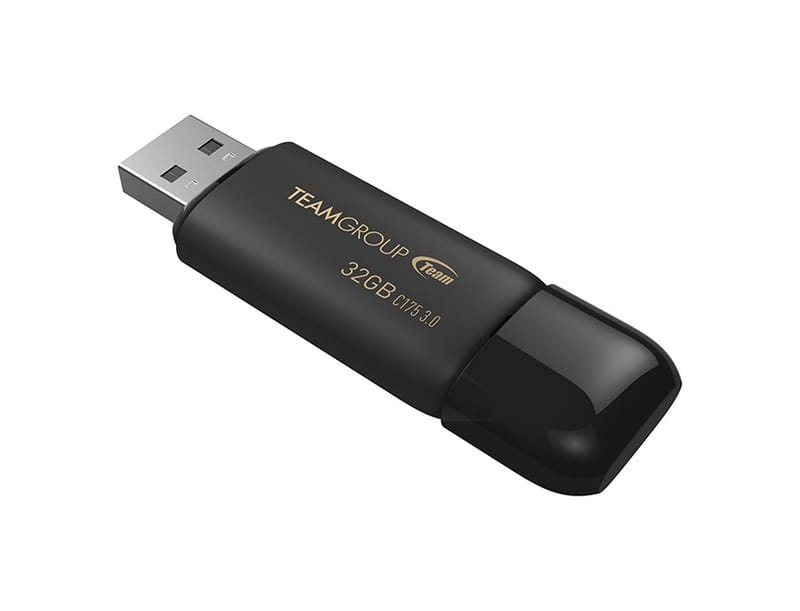 Флеш-накопитель USB3.1 32GB Team C175 Pearl Black (TC175332GB01)