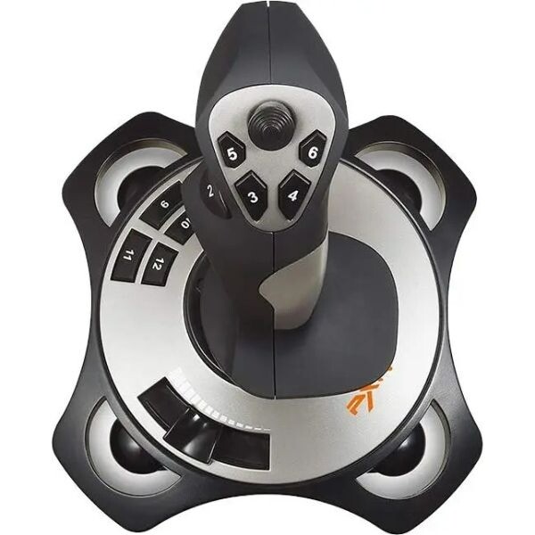 Джойстик для авиасимулятора PXN-2113 Pro Black/Silver (PXN-2113PRO)