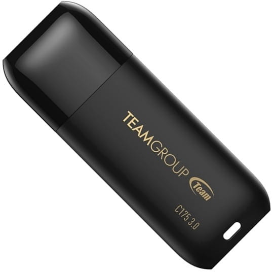 Флеш-накопитель USB3.1 64GB Team C175 Pearl Black (TC175364GB01)