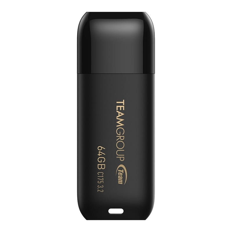 Флеш-накопитель USB3.1 64GB Team C175 Pearl Black (TC175364GB01)