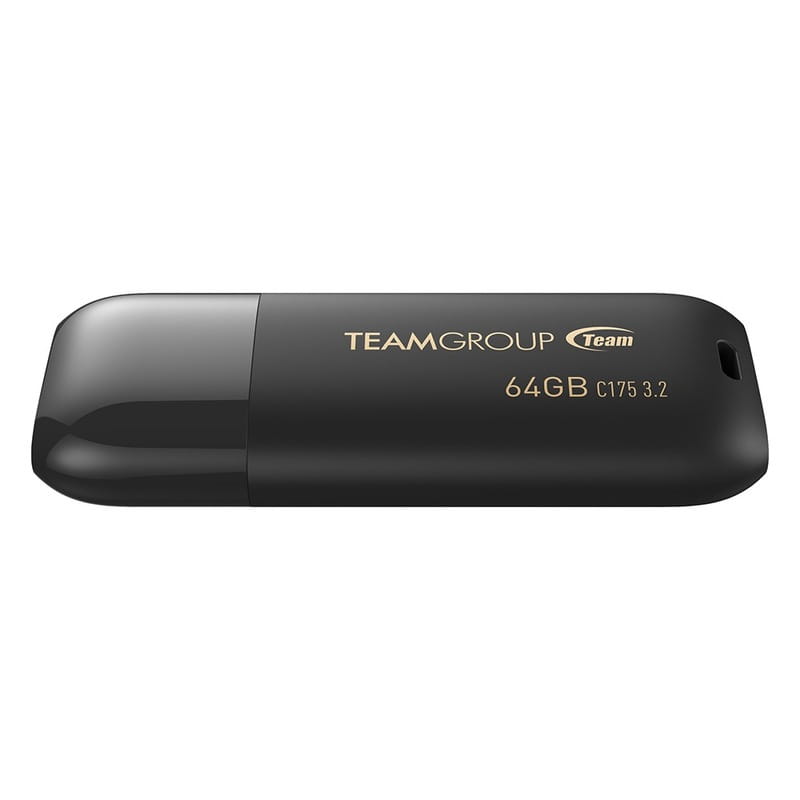 Флеш-накопитель USB3.1 64GB Team C175 Pearl Black (TC175364GB01)