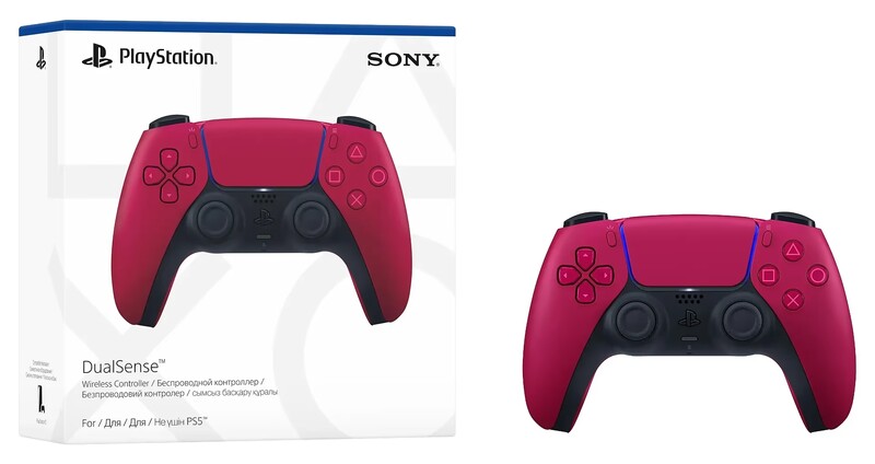 Геймпад беспроводной Sony PlayStation 5 DualSense Cosmic Red (1000050249)