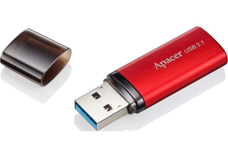 Флеш-накопичувач USB3.1 128GB Apacer AH25B Red (AP128GAH25BR-1)