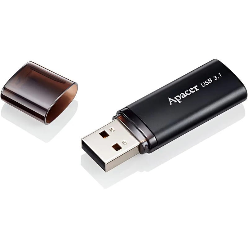 Флеш-накопитель USB3.2 32GB Apacer AH25B Black (AP32GAH25BB-1)