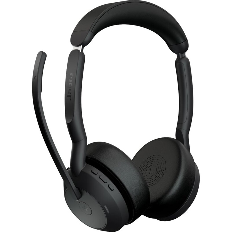 Bluetooth-гарнітура Jabra Evolve 2 55 Link380c MS Stereo Black (25599-999-899)