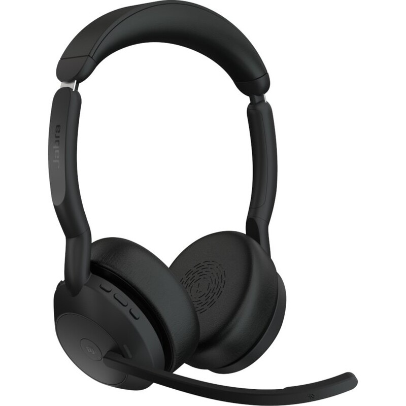 Bluetooth-гарнітура Jabra Evolve 2 55 Link380c MS Stereo Black (25599-999-899)