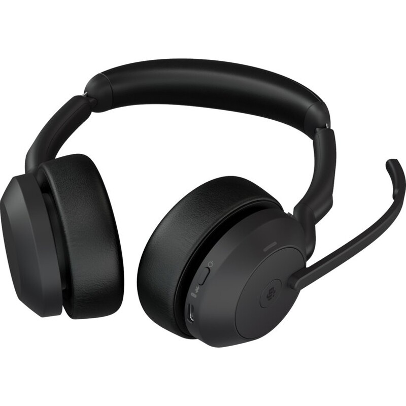 Bluetooth-гарнітура Jabra Evolve 2 55 Link380c MS Stereo Black (25599-999-899)