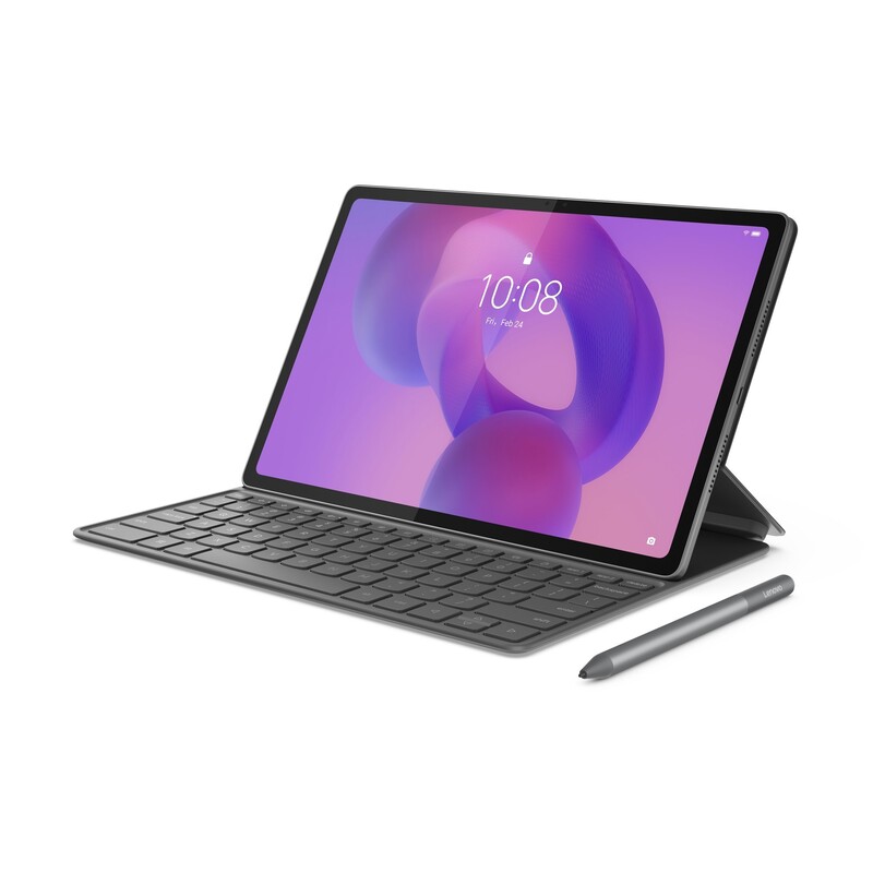 Планшет Lenovo Idea Tab Plus 12/256 Wi-Fi Luna Grey + Keyboard&Pen (ZAG70699UA)