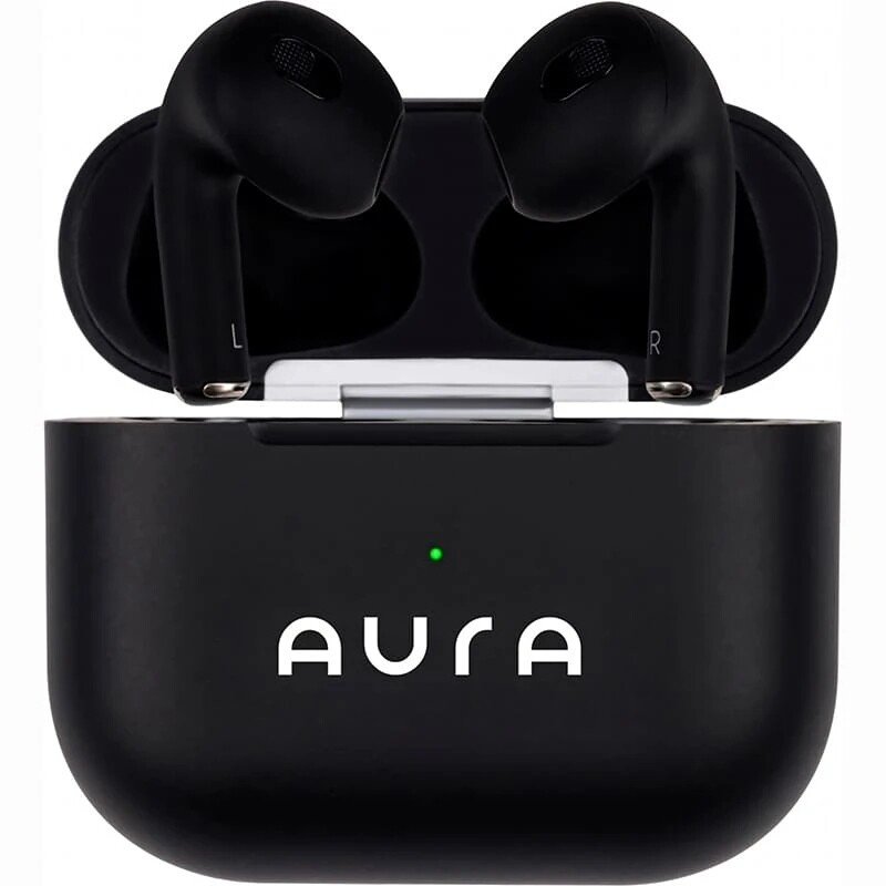 Bluetooth-гарнітура Aura 3 Black (TWSA3B)