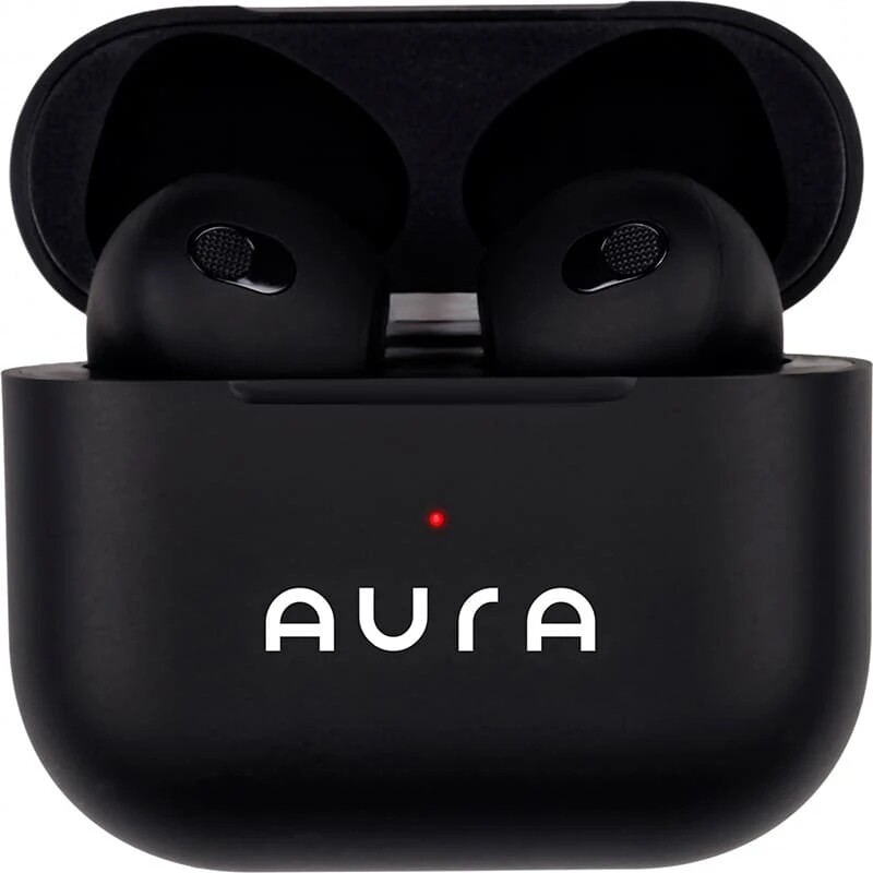 Bluetooth-гарнітура Aura 3 Black (TWSA3B)