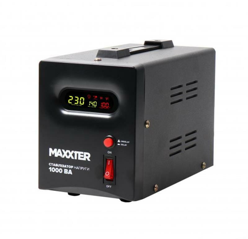 Стабилизатор Maxxter MX-AVR-S1000-01 1000VA