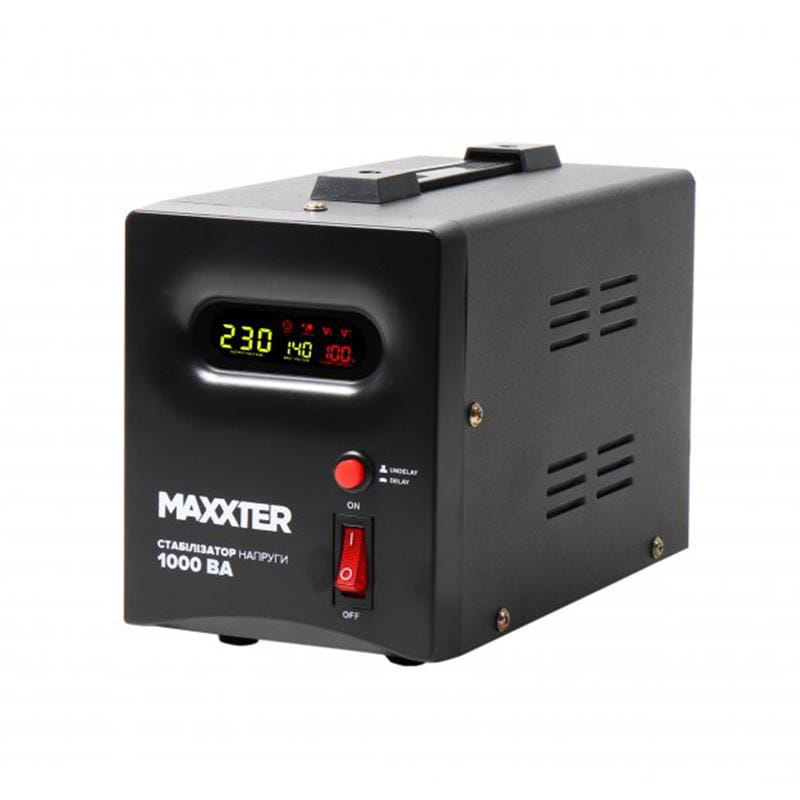 Стабилизатор Maxxter MX-AVR-S1000-01 1000VA