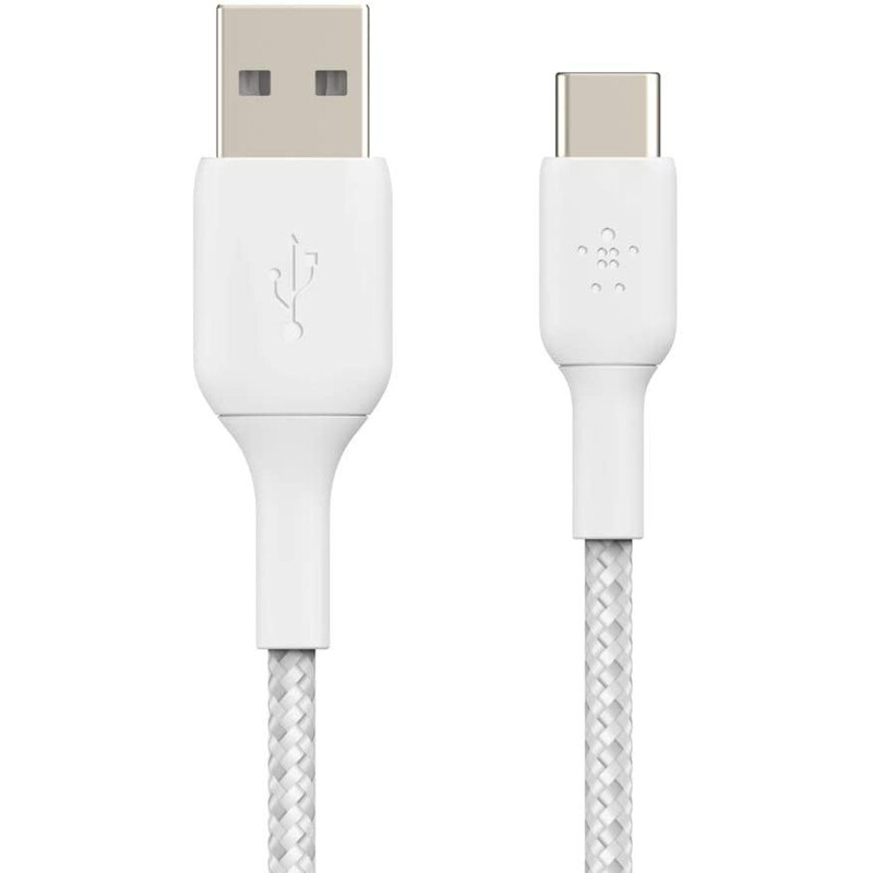 Кабель Belkin USB - USB Type-C 1 м White (CAB002BT1MWH)