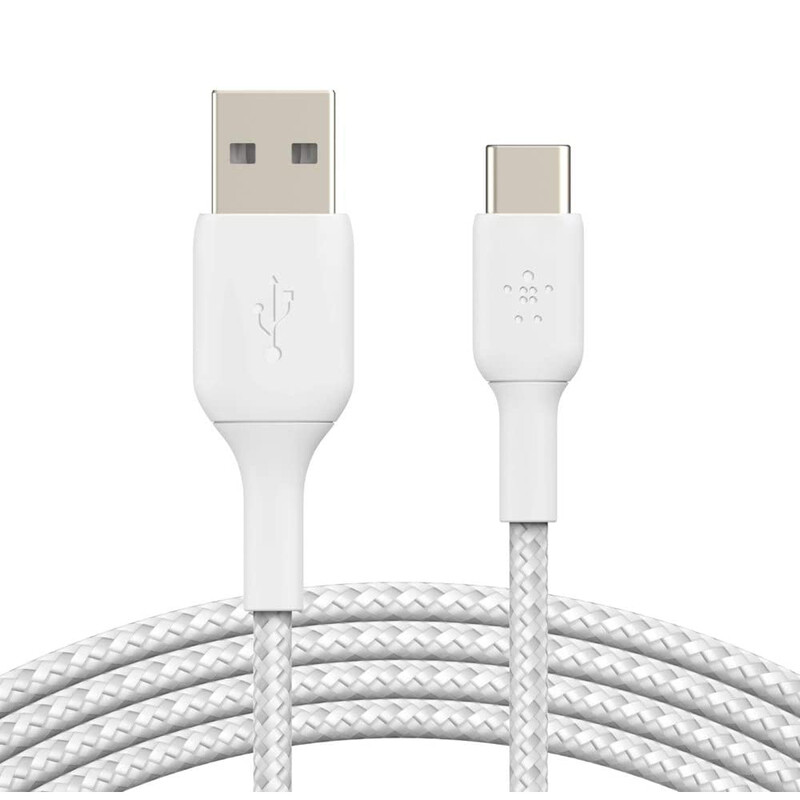Кабель Belkin USB - USB Type-C 1 м White (CAB002BT1MWH)