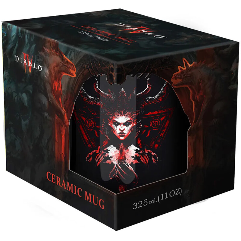 Чашка Blizzard Entertainment Diablo IV Lilith Queen of the Succubi 325 мл (FDIMUG24BKAll0003)