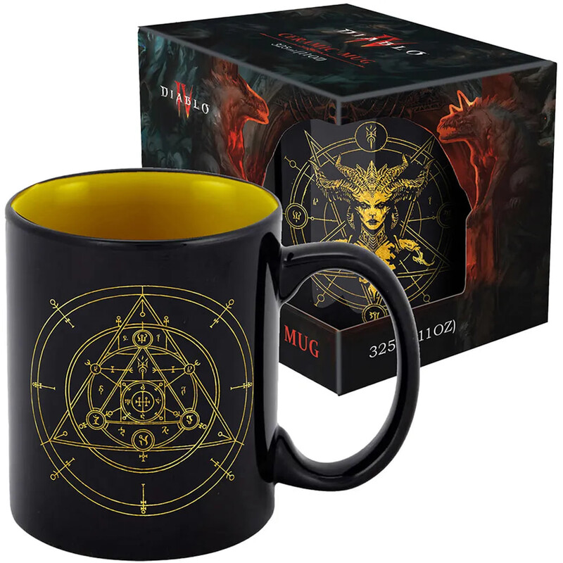Чашка Blizzard Entertainment Diablo IV Lilith Gold Edition 325 мл (FDIMUG24BKAll0001)