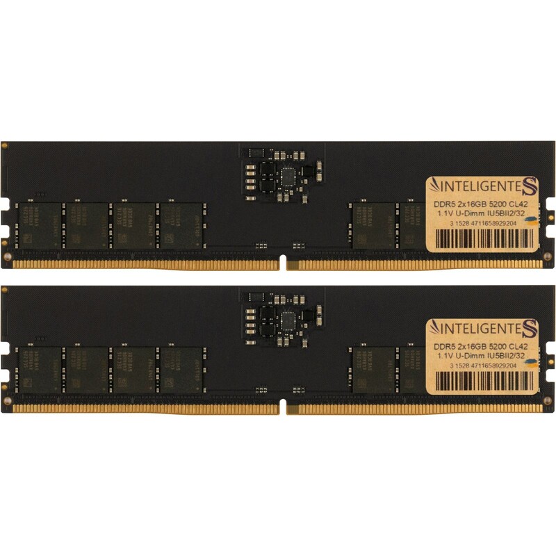 Модуль пам`ятi DDR5 2x16GB/5200 Inteligentes (IU5BII2/32)