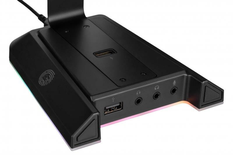 Підставка для гарнітури 3 в 1 2E Gaming GST320 RGB 7.1 USB Black (2E-GST320UB)