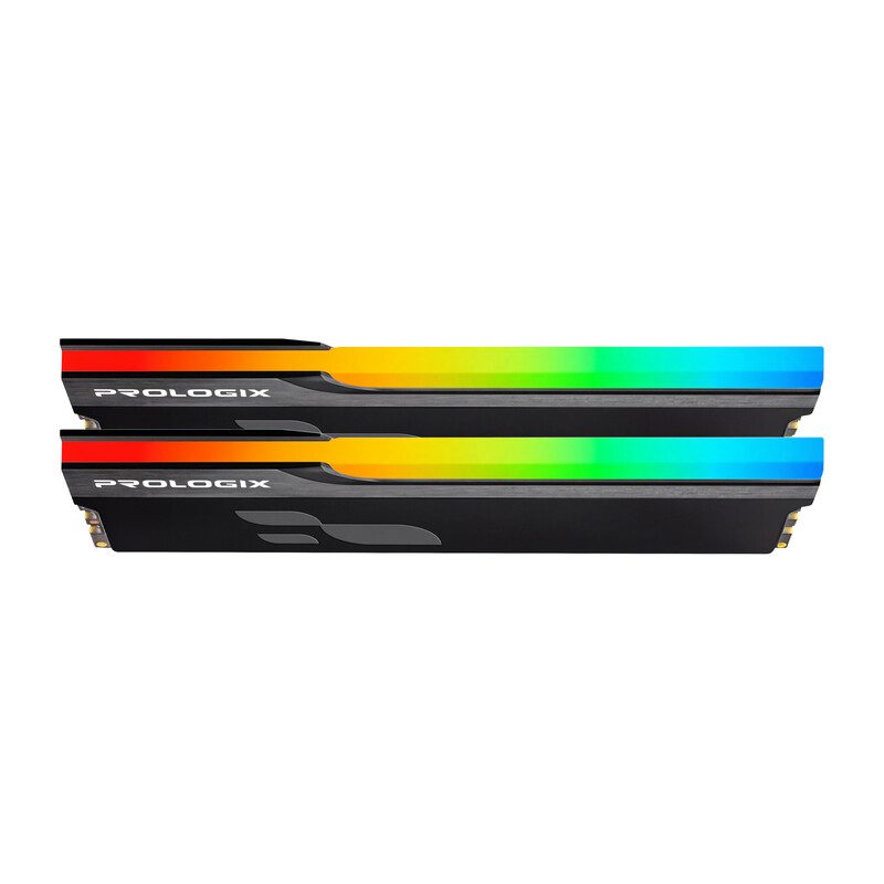 Модуль памяти DDR4 2x8GB/3600 Prologix Onyx Black RGB (PRO16GB3600YBR4K)