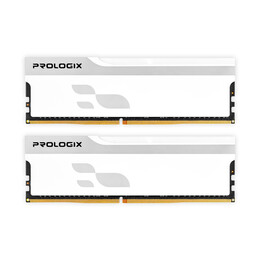 Модуль памяти DDR4 2x8GB/3600 Prologix Onyx White (PRO16GB3600YW4K)