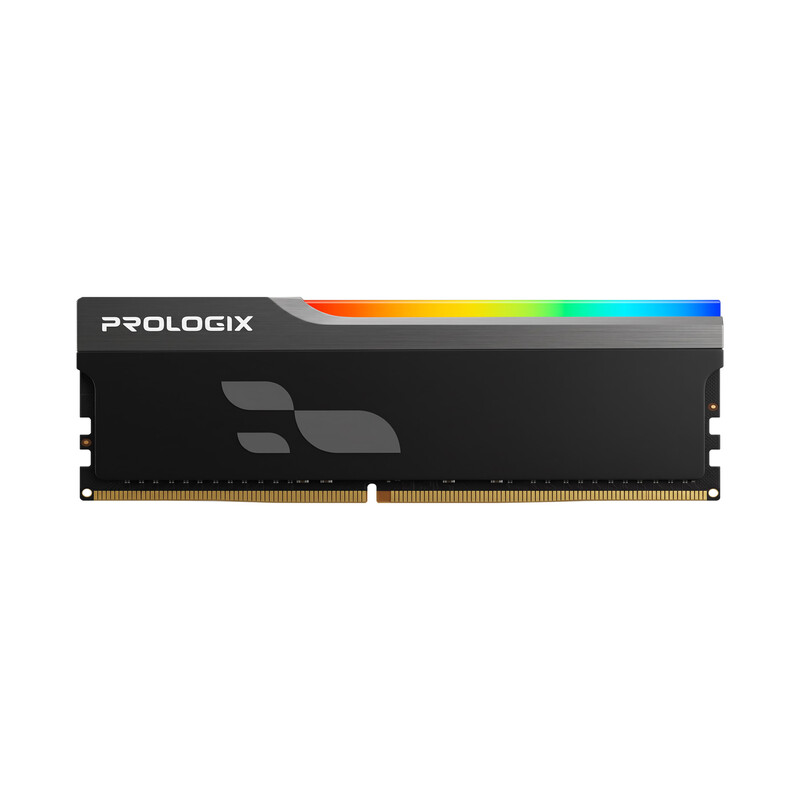 Модуль памяти DDR4 8GB/3600 Prologix Onyx Black RGB (PRO8GB3600YBR4)