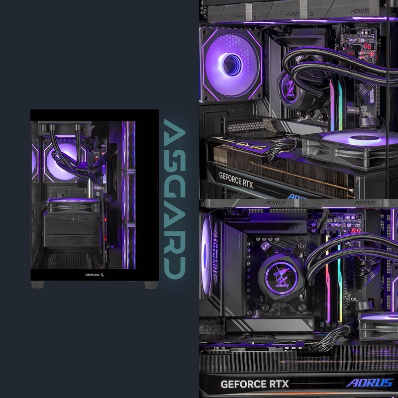 Комп`ютер для стримінгу ASGARD STREAM RTX 5060 Ti 16GB / Ryzen 7 7800X3D / DDR5 64GB / SSD 2TB (ASG-S-5060T16-7786)