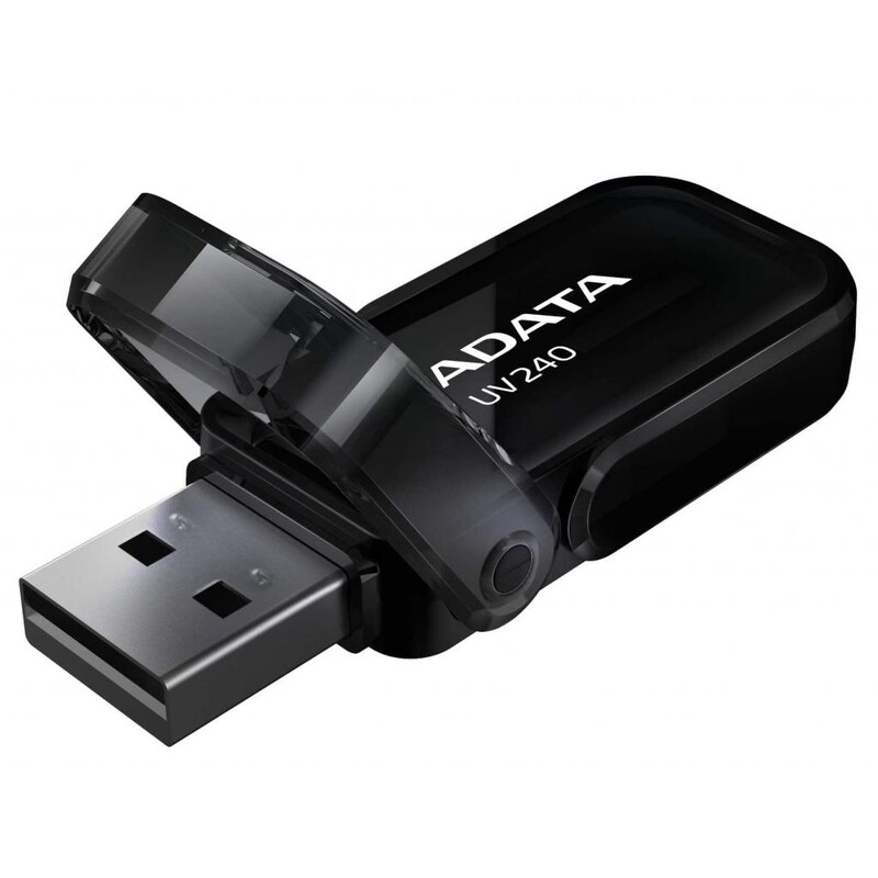 Флеш-накопитель USB 32GB A-Data UV240 Black (AUV240-32G-RBK)