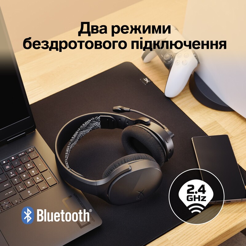 Bluetooth-гарнитура HyperX Cloud Jet Wireless Black (AJ0T1AA)