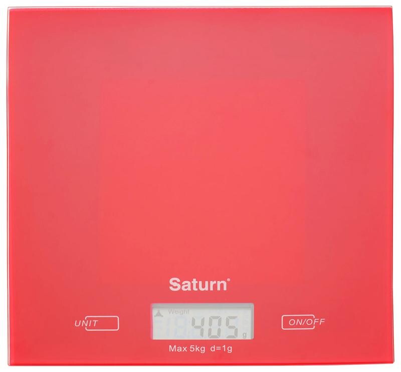 Весы кухонные Saturn ST-KS7810 Red