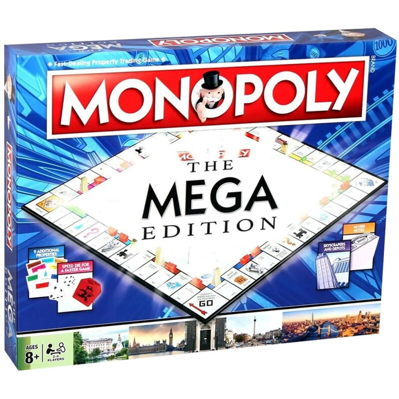 Настольная игра Winning Moves Monopoly The Mega Edition (2459)