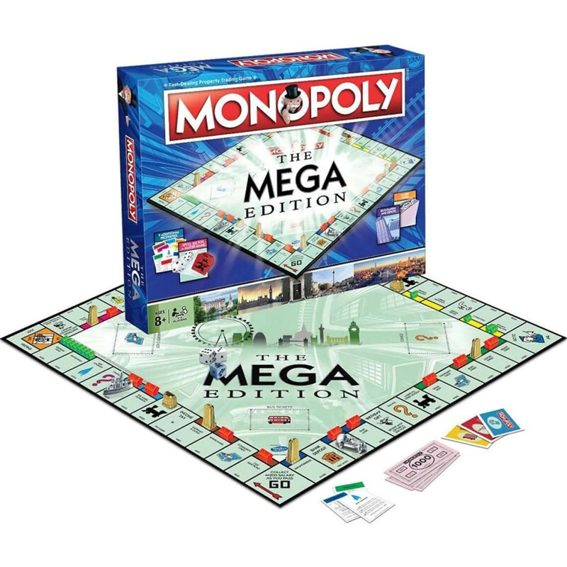 Настольная игра Winning Moves Monopoly The Mega Edition (2459)
