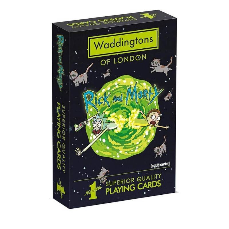 Игральные карты Winning Moves Rick and Morty Waddingtons No.1 (WM00039-EN1-12)