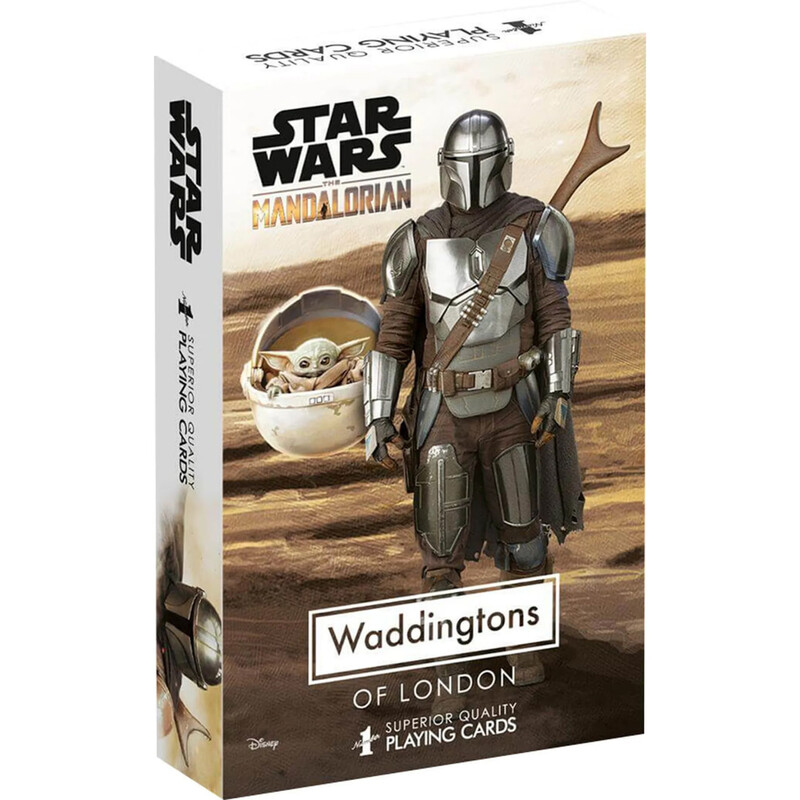 Игральные карты Winning Moves Star Wars The Mandalorian Waddingtons No.1 (WM00864-EN1-12)
