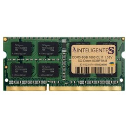 Модуль памяти DDR3 SO-DIMM 8GB/1600 Inteligentes (IS3BFB1/8)