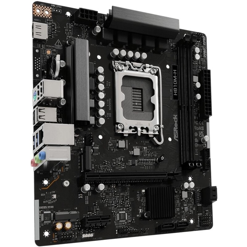 Материнська плата ASRock H810M-H Socket 1851