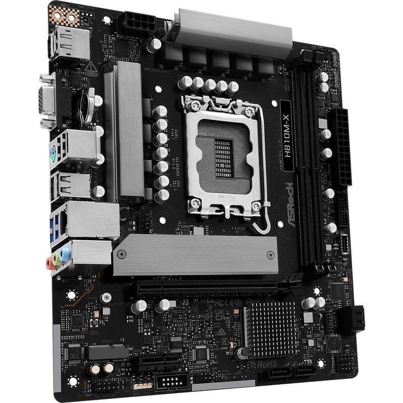 Материнська плата ASRock H810M-X Socket 1851