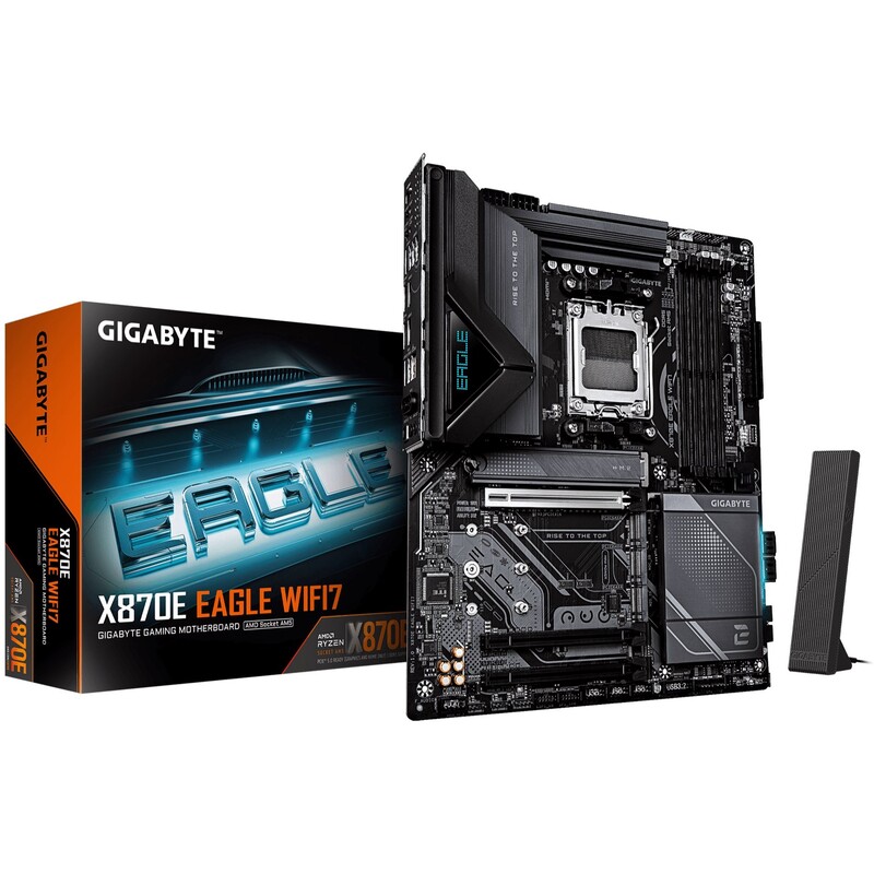 Материнська плата Gigabyte X870E Eagle X WiFi7 Socket AM5