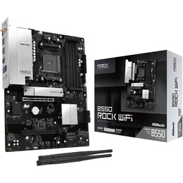 Материнская плата ASRock B550 Rock WiFi Socket AM4