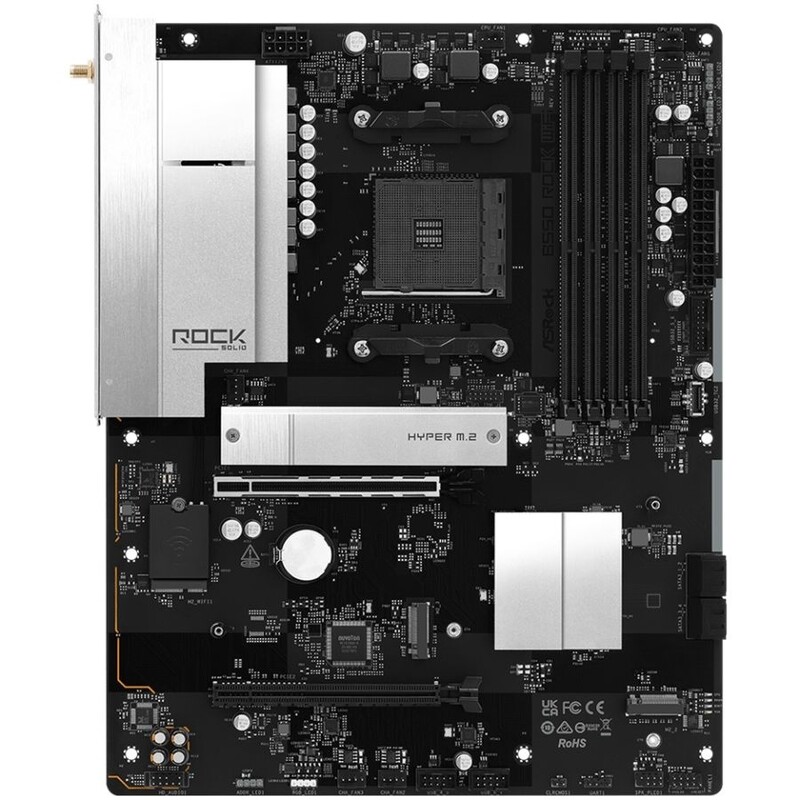 Материнская плата ASRock B550 Rock WiFi Socket AM4
