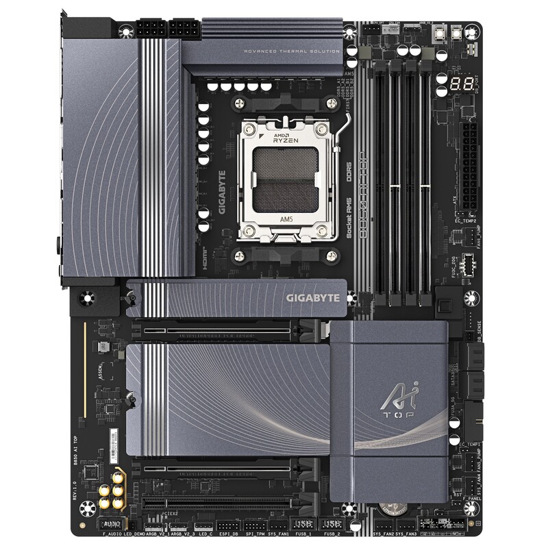 Материнська плата Gigabyte B850 AI TOP Socket AM5