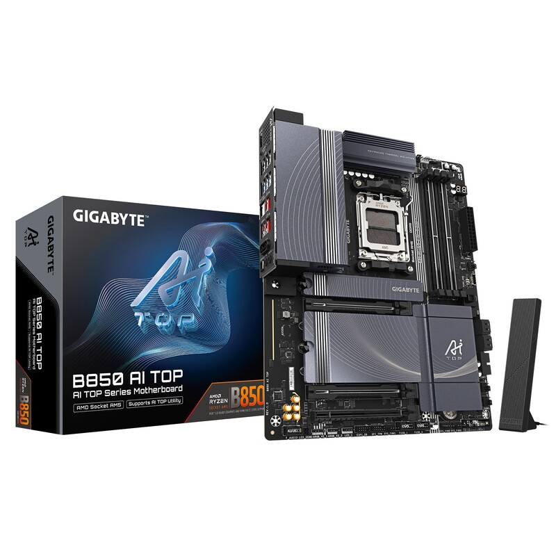 Материнська плата Gigabyte B850 AI TOP Socket AM5