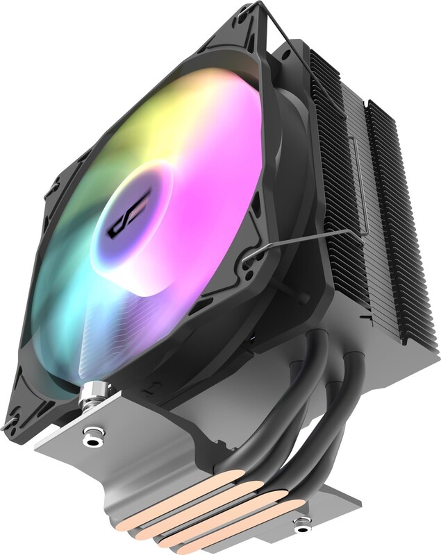 Кулер процесорний DarkFlash F4 PRO A-RGB Black