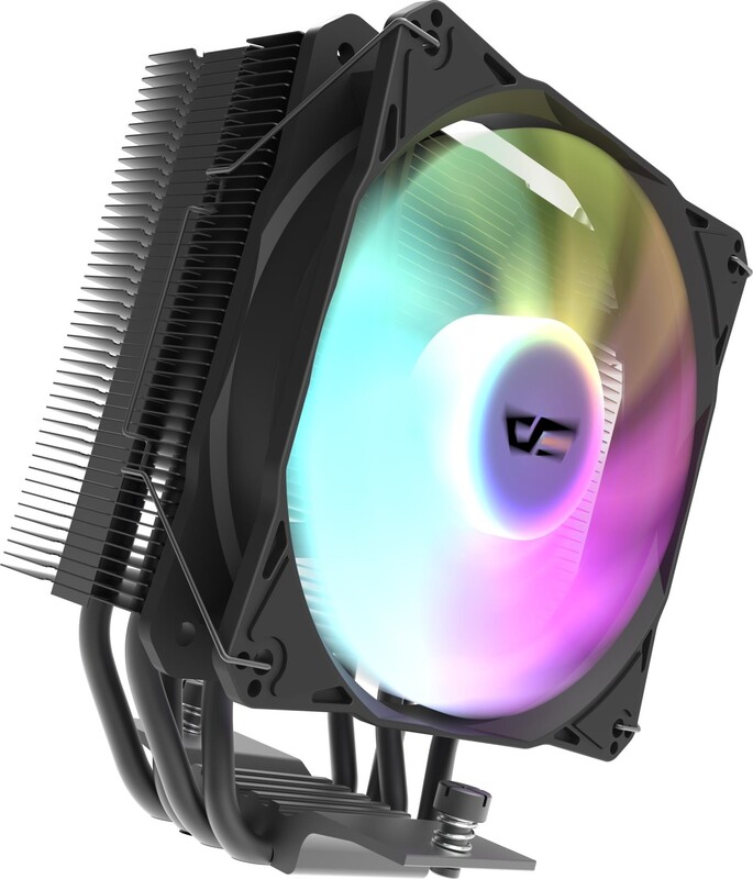 Кулер процесорний DarkFlash F4 PRO A-RGB Black