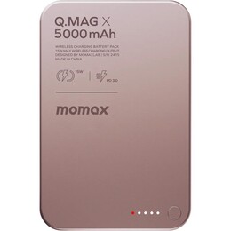 Универсальная мобильная батарея Momax Q.Mag X 5000mAh 20W Pink (IP116AP)