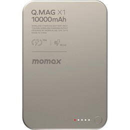 Універсальна мобільна батарея Momax Q.Mag X1 10000mAh 20W Titanium (IP117AE)
