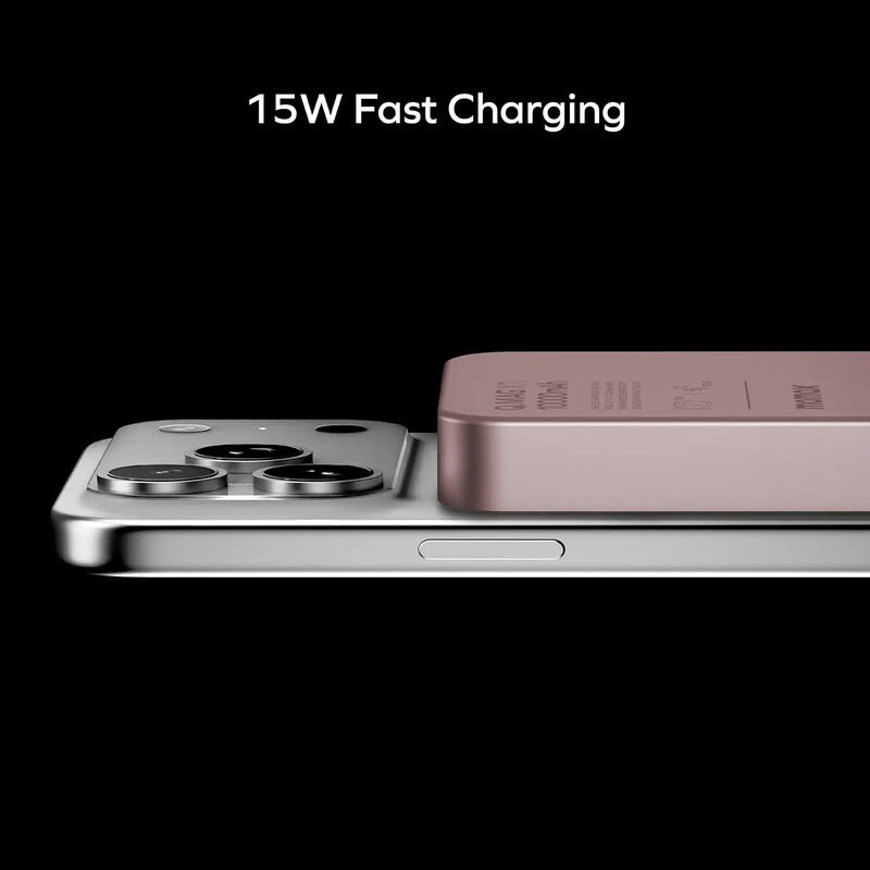 Універсальна мобільна батарея Momax Q.Mag X1 10000mAh 20W Pink (IP117AP)