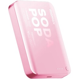 Універсальна мобільна батарея Momax 1-Power Pass 10000mAh 20W Pink (IP166P)